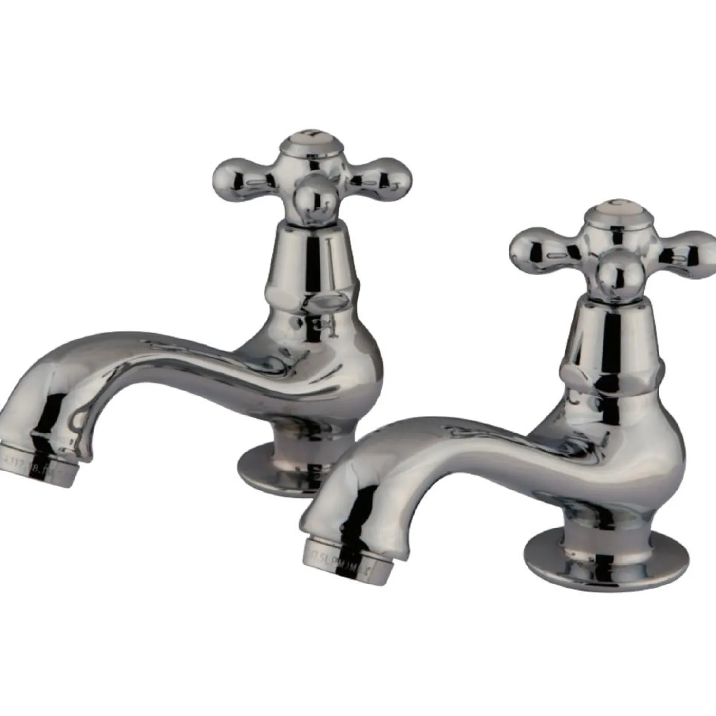 Kingston Brass Heritage Deck Mount Basin Tap Faucet