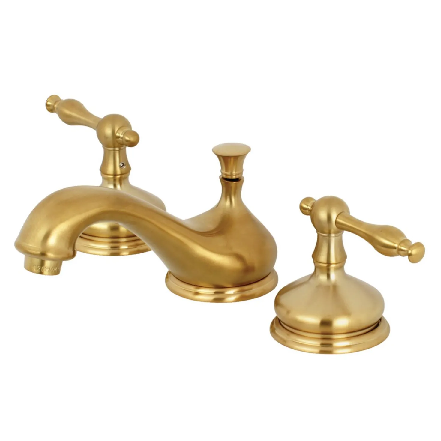 Kingston Brass Heritage Deck Mount 8" Widespread Bathroom Faucet