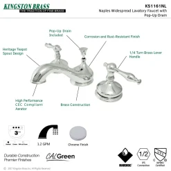 Kingston Brass Heritage Deck Mount 8