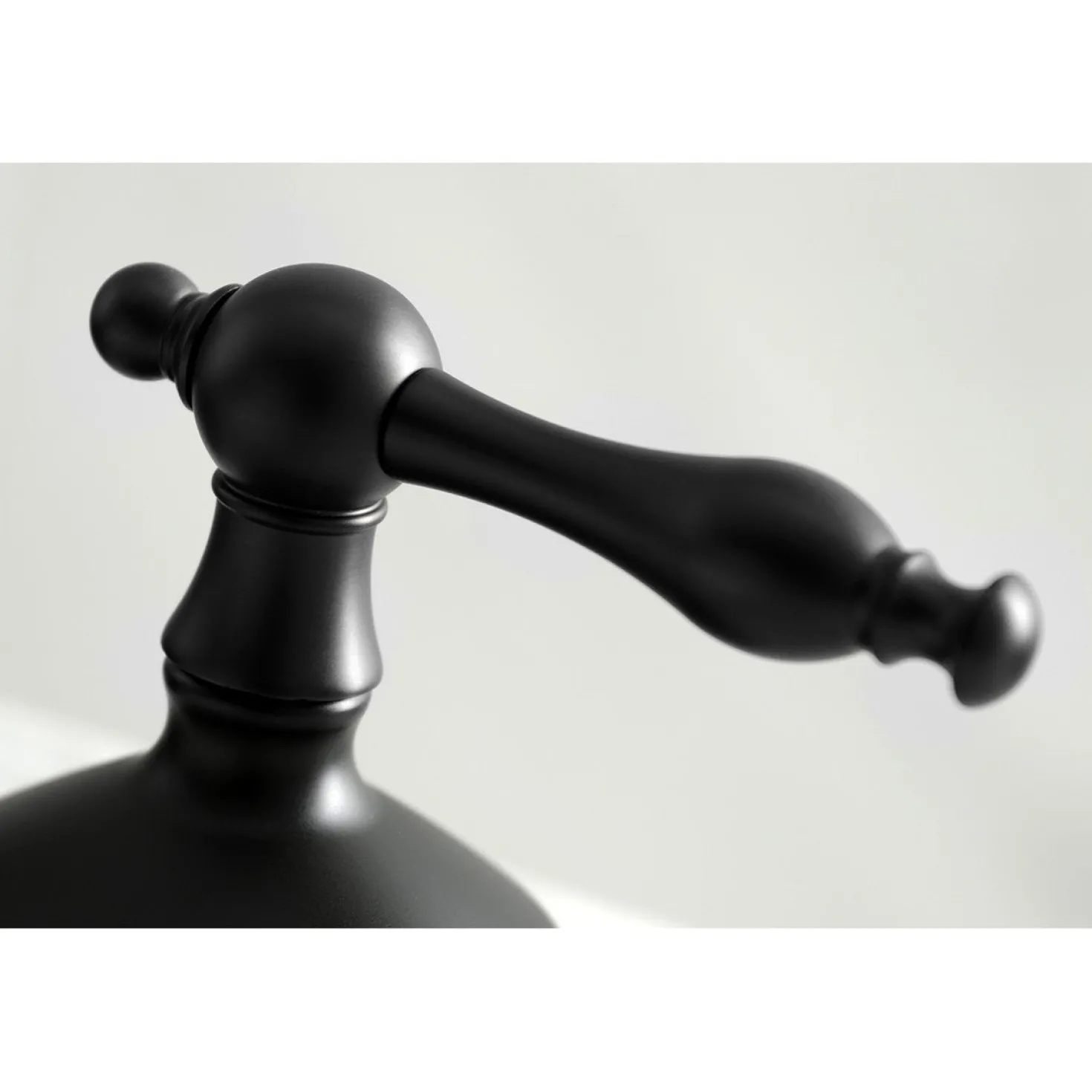Kingston Brass Heritage Deck Mount 8" Widespread Bathroom Faucet