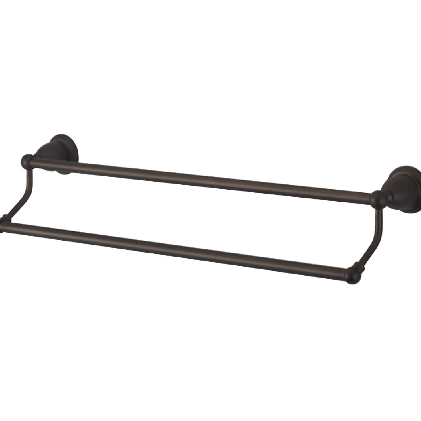 Kingston Brass Heritage 24" Dual Towel Bar