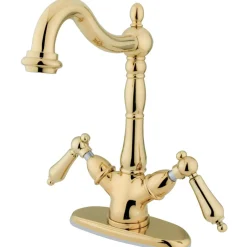 Kingston Brass Heritage 2-Handle Vessel Sink Faucet