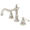 Kingston Brass Heritage 2-Handle 8-Inch Widespread Bathroom Faucet