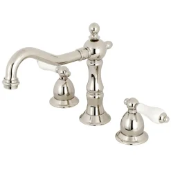 Kingston Brass Heritage 2-Handle 8-Inch Widespread Bathroom Faucet