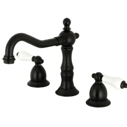 Kingston Brass Heritage 2-Handle 8-Inch Widespread Bathroom Faucet