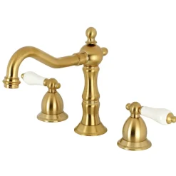 Kingston Brass Heritage 2-Handle 8-Inch Widespread Bathroom Faucet