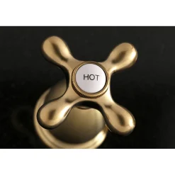 Kingston Brass Heritage 2-Handle Wall Mount Tub Filler