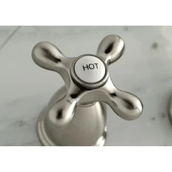 Kingston Brass Heritage 2-Handle Wall Mount Tub Filler