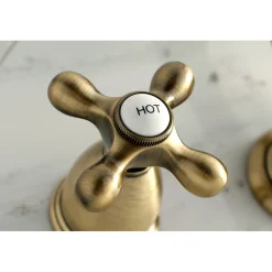Kingston Brass Heritage 2-Handle Wall Mount Tub Filler