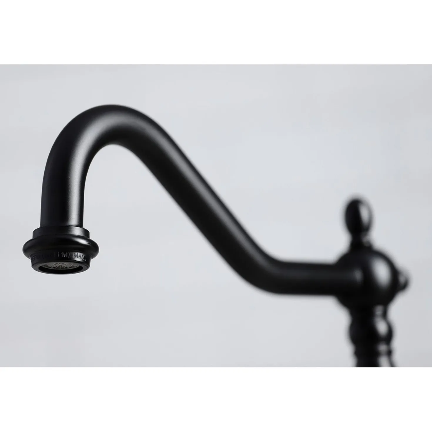 Kingston Brass Heritage 4-Hole Widespread Kitchen Faucet with Brass Sprayer