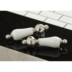 Kingston Brass Heritage 3-Hole 8-Inch Widespread Bathroom Faucet