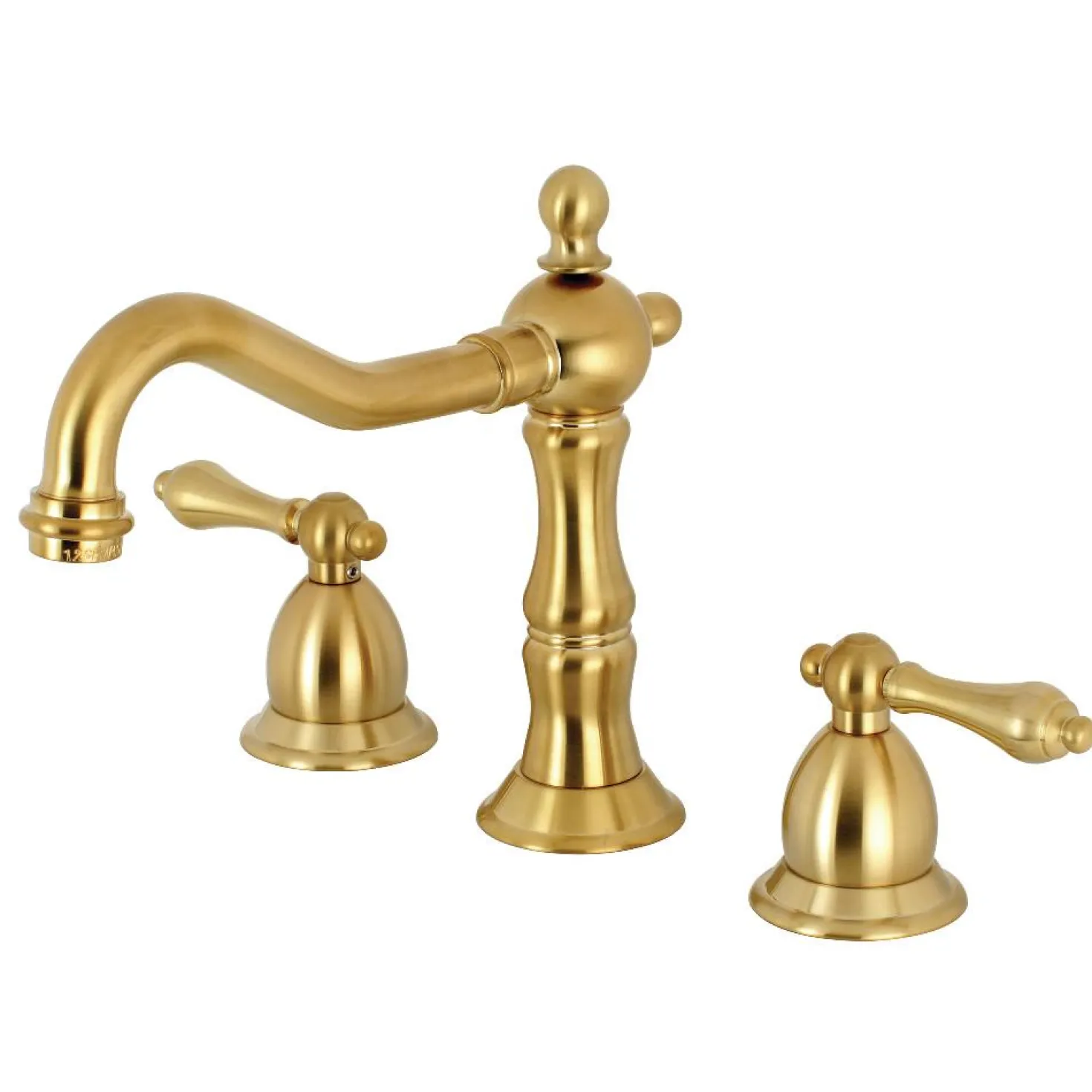 Kingston Brass Heritage 3-Hole 8" Widespread Bathroom Faucet