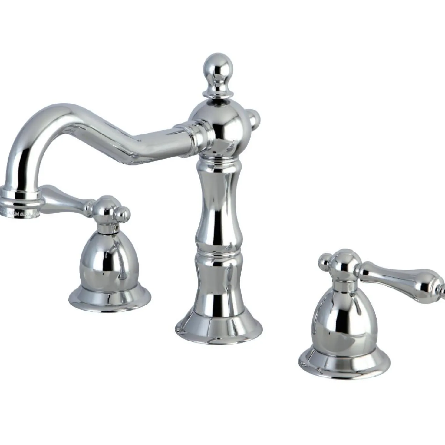 Kingston Brass Heritage 3-Hole 8" Widespread Bathroom Faucet