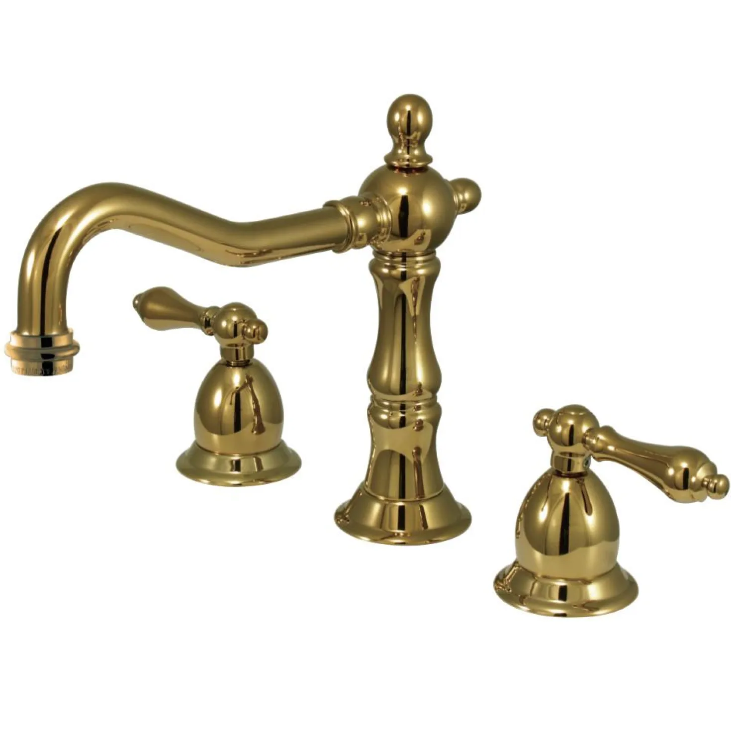 Kingston Brass Heritage 3-Hole 8" Widespread Bathroom Faucet
