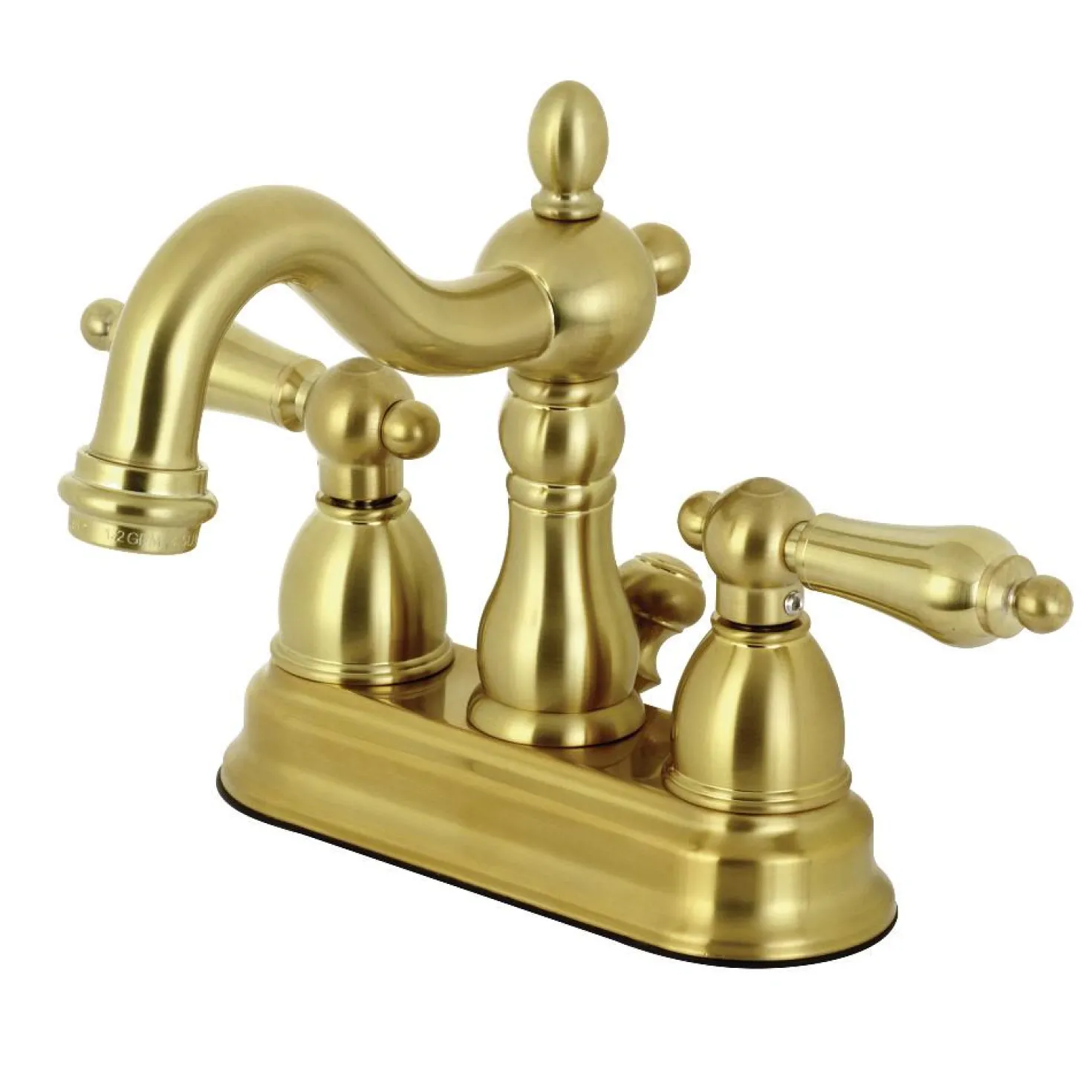 Kingston Brass Heritage 4-Inch Centerset 3-Hole Bathroom Faucet