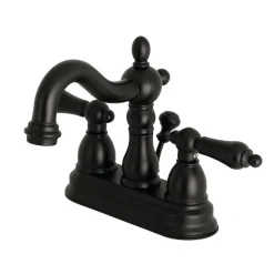 Kingston Brass Heritage 4-Inch Centerset 3-Hole Bathroom Faucet