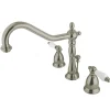 Kingston Brass Heritage 8-Inch Widespread Lever-Handle Bathroom Faucet