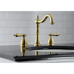 Kingston Brass Heritage 8-Inch Widespread Bathroom Faucet