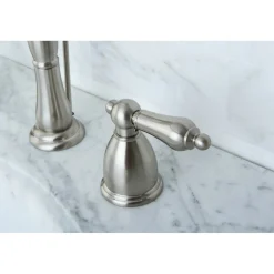Kingston Brass Heritage 8-Inch Widespread Bathroom Faucet
