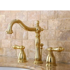Kingston Brass Heritage 8-Inch Widespread Bathroom Faucet