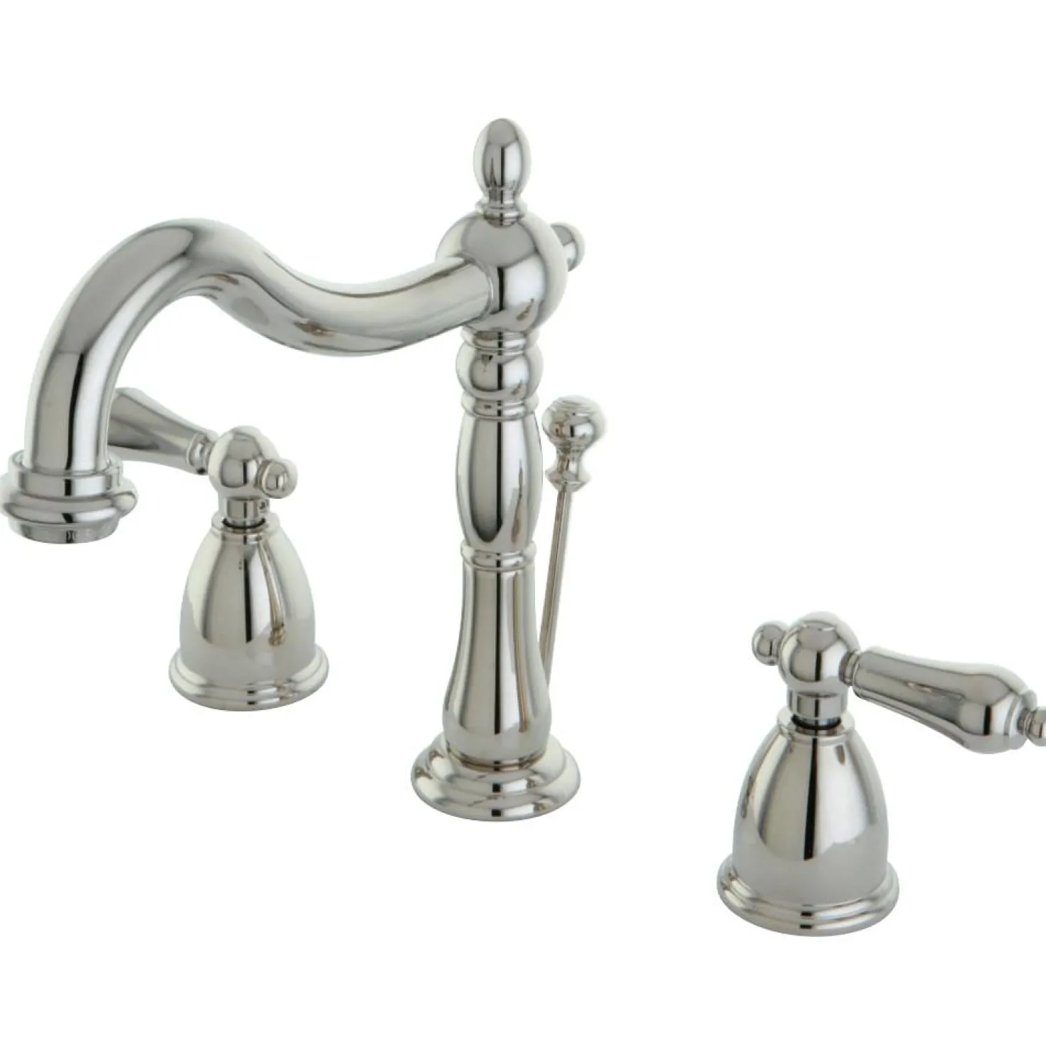 Kingston Brass Heritage 8-Inch Widespread Bathroom Faucet