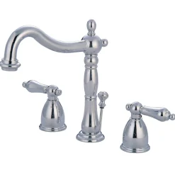 Kingston Brass Heritage 8-Inch Widespread Bathroom Faucet