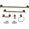 Kingston Brass Heritage 7 Piece Bathroom Accessory Set