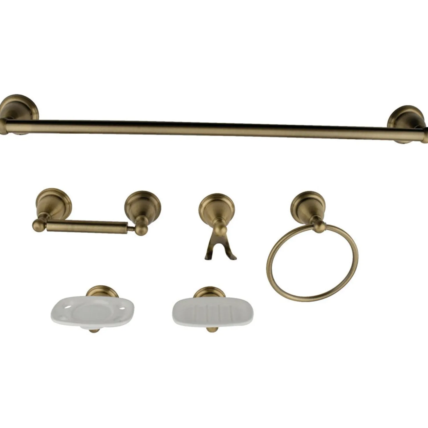 Kingston Brass Heritage 6 Piece Bathroom Accessory Set