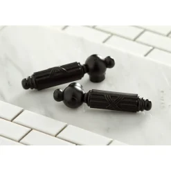 Kingston Brass Heritage Three-Hole Roman Tub Filler