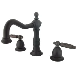 Kingston Brass Heritage Two Handle Three Hole 8