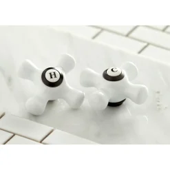 Kingston Brass Heritage Two Handles Wall Mount Tub Filler