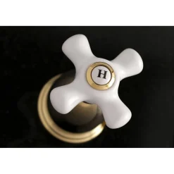 Kingston Brass Heritage Two Handles Wall Mount Tub Filler
