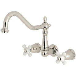 Kingston Brass Heritage Two Handles Wall Mount Tub Filler