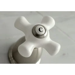 Kingston Brass Heritage Two Handles Wall Mount Tub Filler