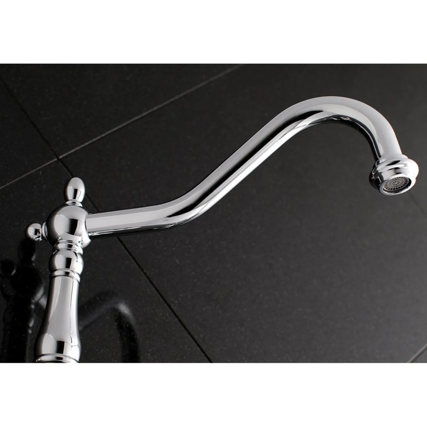 Kingston Brass Heritage Two-Handle Wall Mount Tub Filler