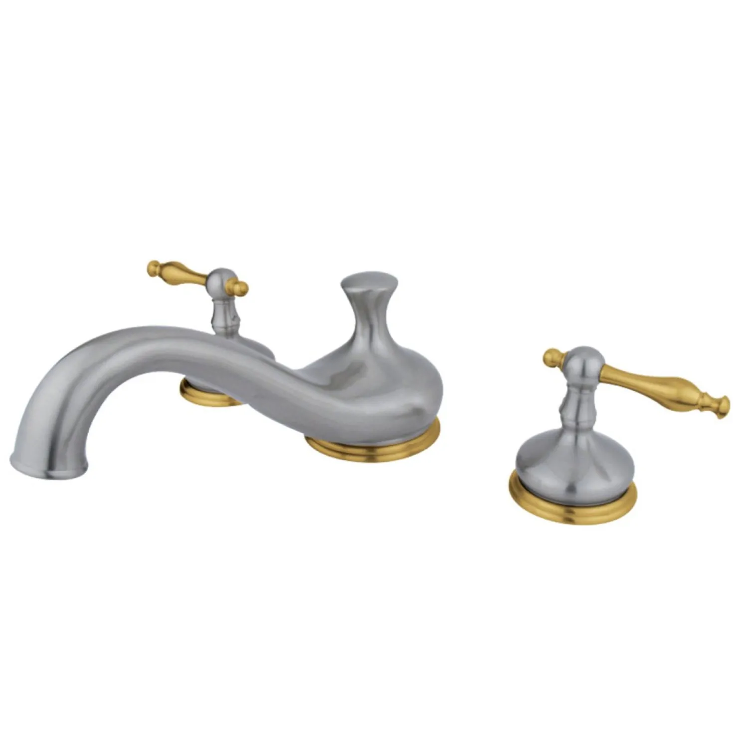 Kingston Brass Heritage Two Handles Roman Tub Filler