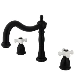 Kingston Brass Heritage Two-Handle Roman Tub Filler