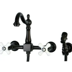 Kingston Brass Heritage Wall Mount 8