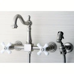Kingston Brass Heritage Wall Mount 8
