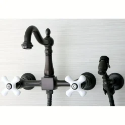 Kingston Brass Heritage Wall Mount 8