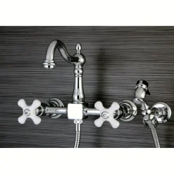 Kingston Brass Heritage Wall Mount 8