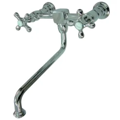 Kingston Brass Heritage Wall Mount Kitchen Faucet