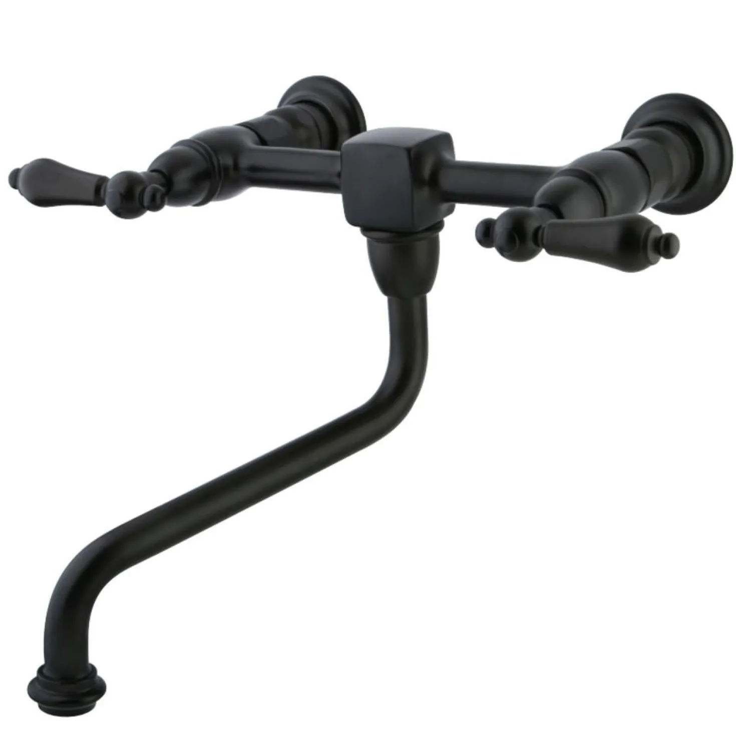 Kingston Brass Heritage Wall Mount Bathroom Faucet