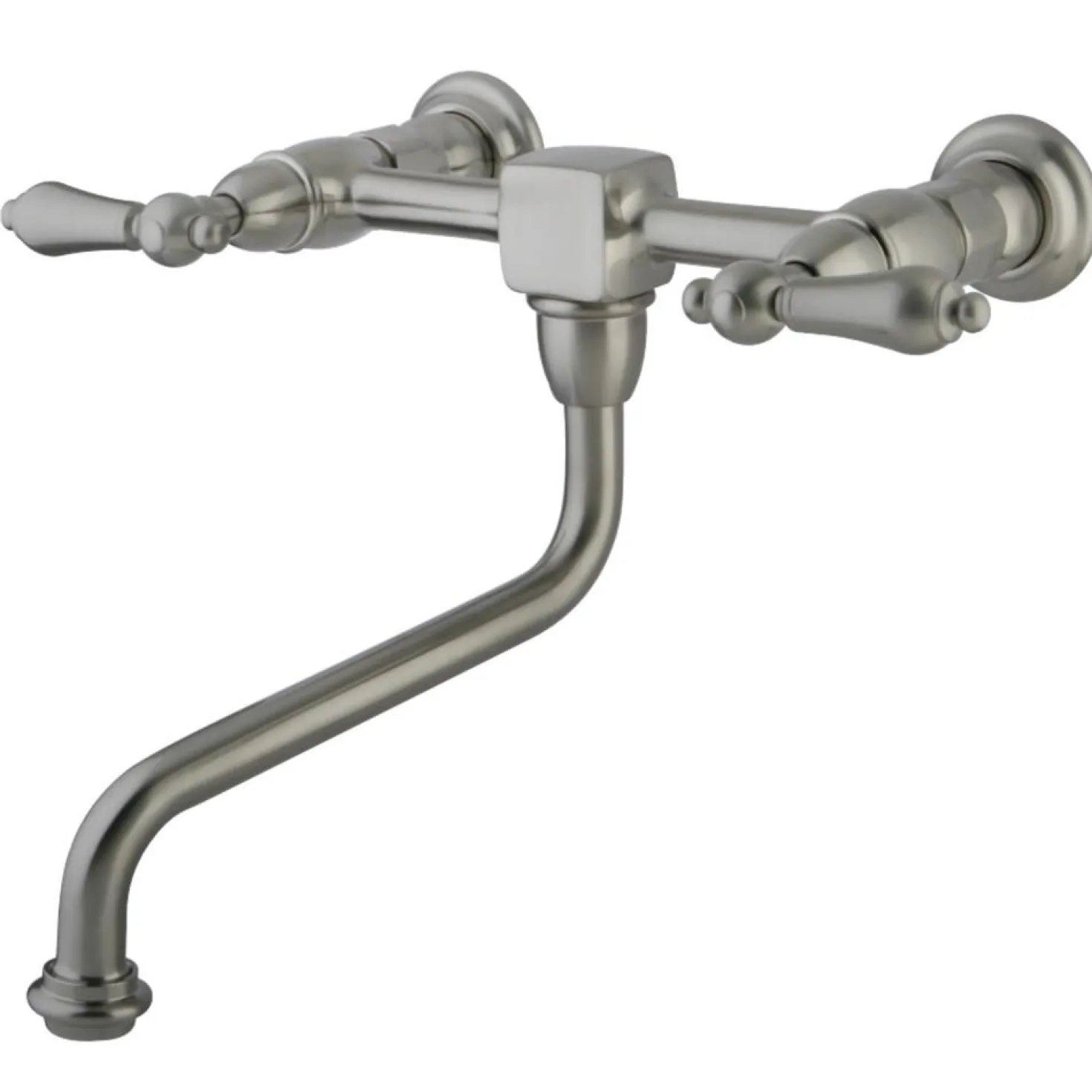 Kingston Brass Heritage Wall Mount Bathroom Faucet