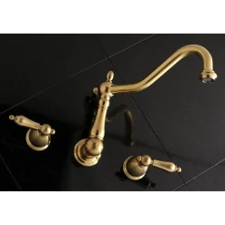 Kingston Brass Heritage Wall Mount Tub Filler