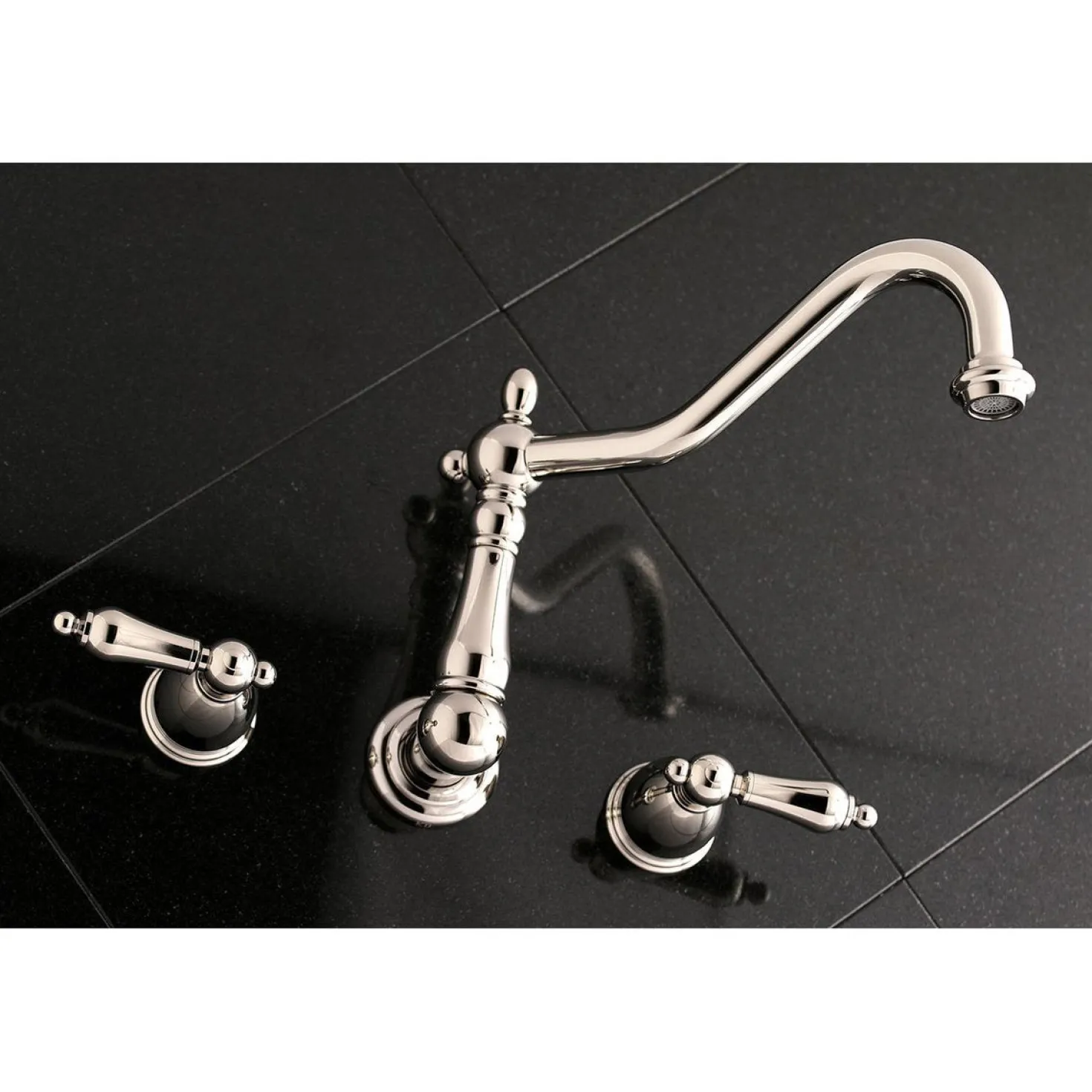 Kingston Brass Heritage Wall Mount Tub Filler