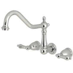 Kingston Brass Heritage Wall Mount Tub Filler