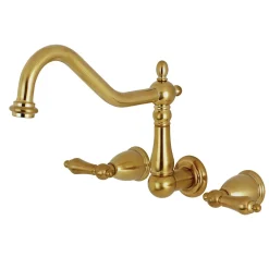 Kingston Brass Heritage Wall Mount Tub Filler