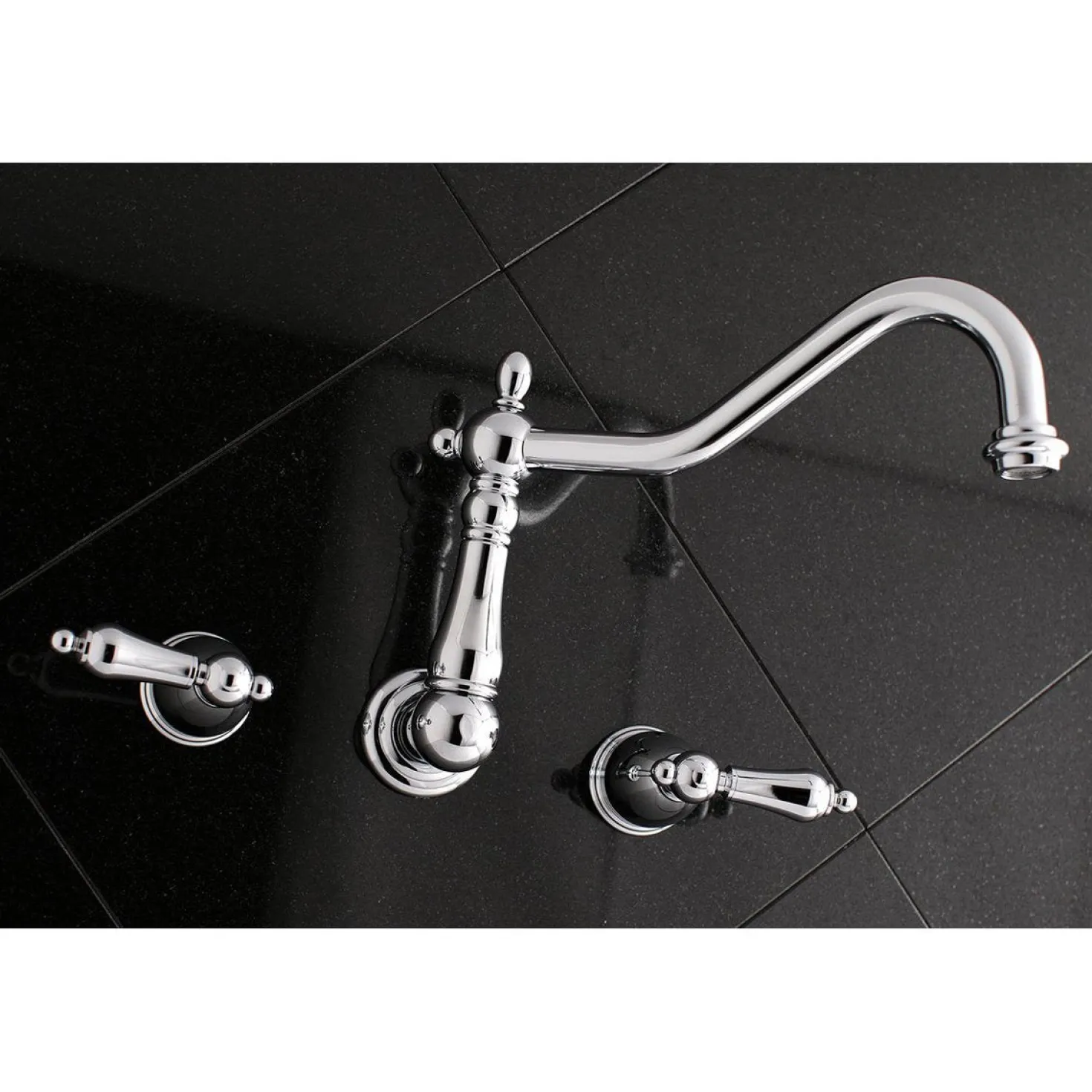 Kingston Brass Heritage Wall Mount Tub Filler