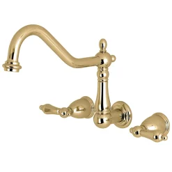 Kingston Brass Heritage Wall Mount Tub Filler